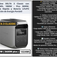 Ecoflow Delta 3 classic Precio: $ 670.00 💵 - Img 57895802