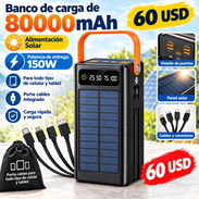 Power bank 80000mAh/poderosa y alta velocidad - Img 57238121