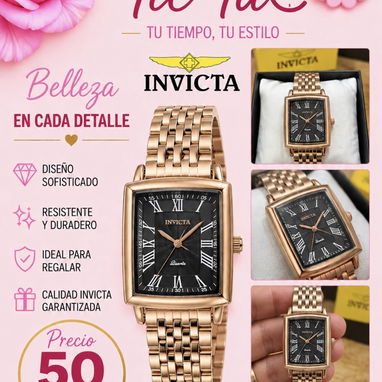 Relojes Invictas de mujer y hombre - 8/20