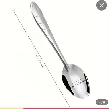 Juego de 10 cucharitas livianas - Img 116736981