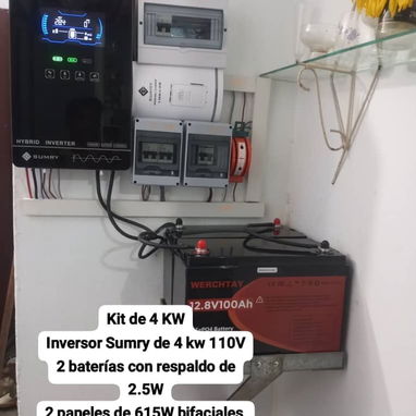 Kit solar - 3/4