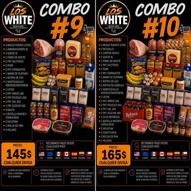 Se venden combos de comida - 10/10