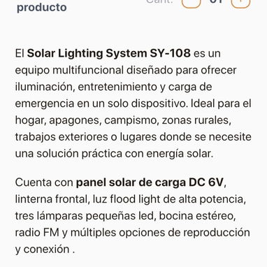 Radio con panel solar - Img 122552203