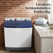 Lavadora Semiautomática Konka 6kg - Img 54523786