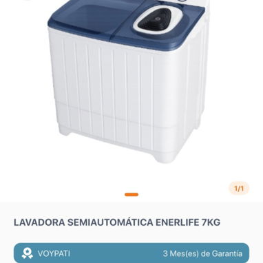 Vendo lavadora semiautomática - Img 119051784