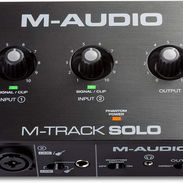 Interfaz de audio. M-Audio M-Track Solo - Img 57164874