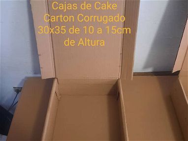 Vendo Cajas de Cake Carton Duro 📞 53883522 - Img 68722115