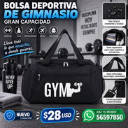 📦 Bolsa Deportiva de Gimnasio – Gran Capacidad (Negro) - Img 57847026