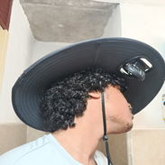 Sombrero con ventilador y panel solar - Img 57548480