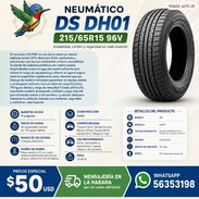 NEUMÁTICO DS DH01 215/65R15 96V - Img 57657321