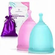 Copa menstrual, Disco menstrual esterilizador plegable o dd huevo - Img 121635299