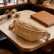 - Bolso de Paja para Playa con Cremallera - Img 56701615