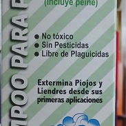 Shampoo para piojos y Liendres con Vinagre de Quassia de origen natural incluye Peine, no tóxico, frasco de 120ml - Img 58214168