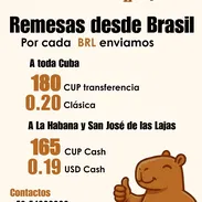 Remesas de Brasil a Cuba, cup, clásica, USD - Img 58457857