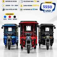 Triciclo eléctrico ,mensajería gratis - Img 56064765
