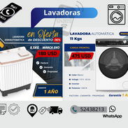 Lavadoras automáticas y semiautomáticas - Img 53553248