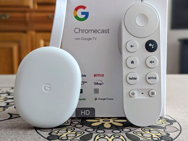 Google Chromecast 4HD. Nuevo & garantia. LLevar y usar. Convierta en SmartTV cualquier TV. Whatsapp 52830440. - Img main-image