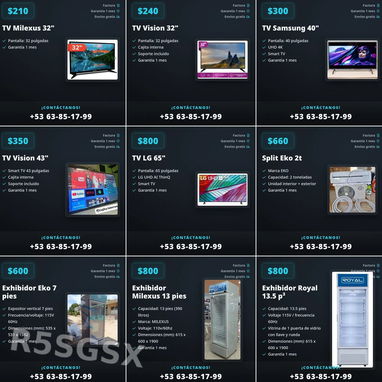 Lavadoras y televisores nuevos disponibles - 4/4