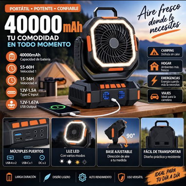 Estacion de energía Solar, Inversores, Baterias, Ventilador recargable, bicicletas eléctricas y mucho más... - 7/10
