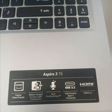 Acer aspire 3 Pantalla táctil 370 usd me ajusto - 4/5