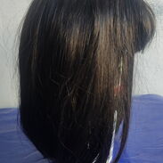 Se vende Peluca de pelo negro - Img 45521603