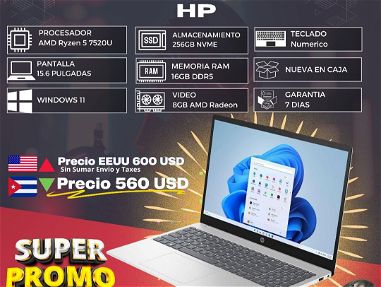 Laptop HP 8GB RAM, 128GB SSD - Img main-image-45847114
