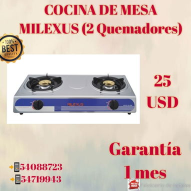 Cocina de gas 2Q: 25 USD y de 3Quemadores: 30 USD - Img 122445329