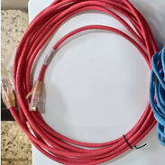 Cable de red rojo con puntas 6mts - Img 45001974