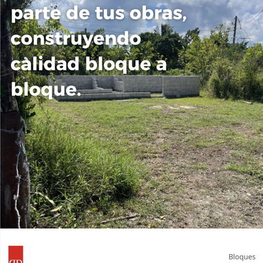 Bloques originales de concreto 40x15x20 cm - 10/10