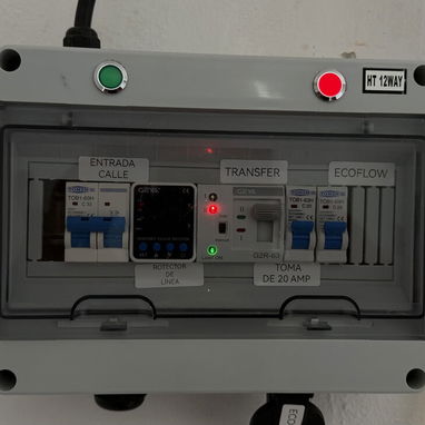 Caja de protección y transferencia automatica - Img 127908857