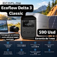 Ecoflow Delta 3 classic, 3600w máximo / 1024wh, Garantía 1 mes, Entrega por un mínimo costo adicional según municipio - Img 56141272