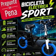 Sport Bicicleta electrica plegables * - Img 57103334
