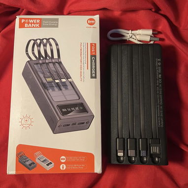 ‼️Cargador Portátil de 30000mAh con Panel Solar‼️56080909 - Img 123759667