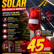Alarmas con sensor de movimiento perfectas para cuidar paneles , exteriores e interiores - Img 55995916
