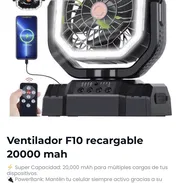 Ventilador Recargable F10 - Img 57269630