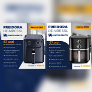 🔷 Freidora de Aire Eko, 5.5 Litros, $67 Usd❗ ☺️ Ventanilla Visible💥 - Img 52914518