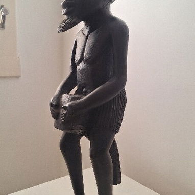 Estatua africana de madera (65 cm) - 4/5