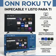 Televisor 32” ONn Roku Smart TV HD — NUEVO / EN CAJA 🔥 TV ONN 32” Smart TV con Roku - Img 57684899