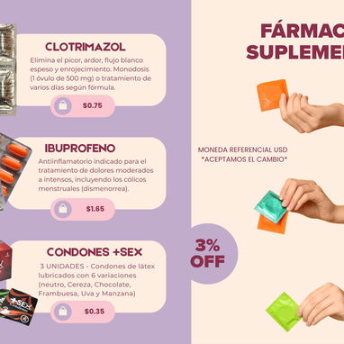 Condones test embarazo mata piojos simpios 贸vulos vaginales probi贸tico femenino ovarina postday col谩geno uro d铆a despu茅s - Img 115800089