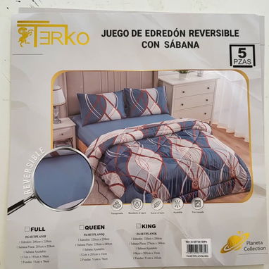 Edredón Reversible / King - 6/9