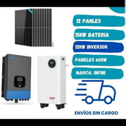 Kit solar 12 kw -Inversor híbrido MUST 12kw. -Batería INTELIGENTE 15kw ,12 paneles 600W , con factura y mensajería - Img 55725526
