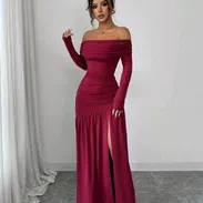 Vestido SHEIN Rojo talla M precio 25usd - Img 56281676