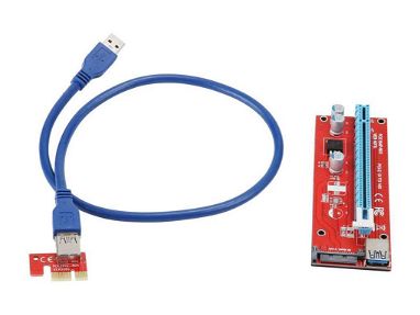 0km✅ PCIe Card Riser Coboc Miner adapter 16x 📦 Card ☎️56092006 - Img 60604198