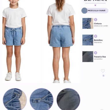 Shorts y pullover de niñas y niños - 5/5