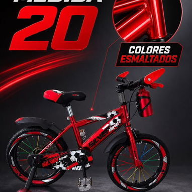 Bicicletas 20 colores esmaltados - 2/2