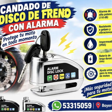 CANDADO CON ALARMA - 2/2