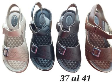 Sandalias turcas ajustables d la línea KONFORT para personas mayores o pies delicados - Img 66482812