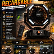 Ventiladores recargables nuevos - Img 56925941