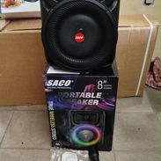 ⚡Equipo de Música Recargable ⚡Marca Saco ⚡Garantía : 7 días ⚡Tamaño : 8" - Img 57823167