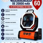 Ventilador Recargable 20000mAh - Img 56211029